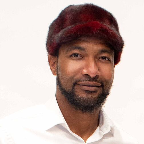 Men's Mink Fur Baseball Hat