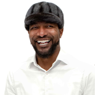 Men's Light Brown Mink Fur Baseball Cap