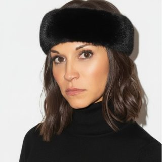 Mink Fur Headband