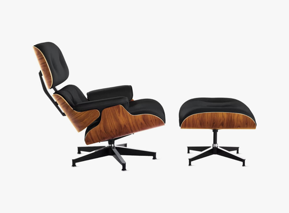 View Eames Lounge Chair and Ottoman