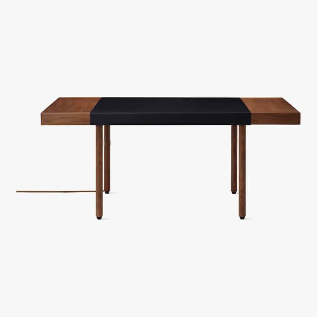 New Canaan Leatherwrap Sit-to-Stand Desk