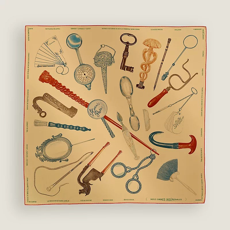 NOUS SOMMES INSEPARABLES SCARF 90