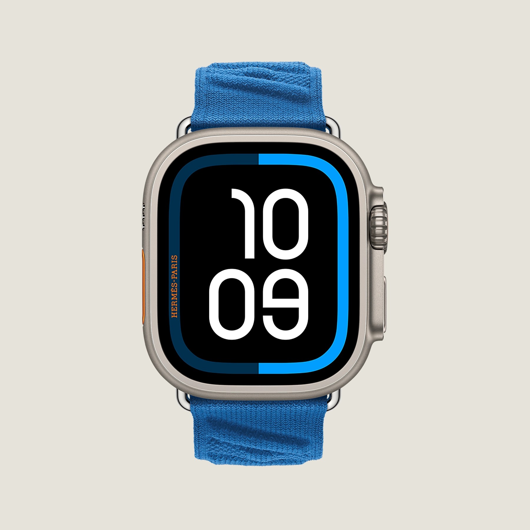 Image ULTRA 2 CASE & BAND APPLE WATCH HERMÈS ULTRA SINGLE TOUR 49 MM EN MER