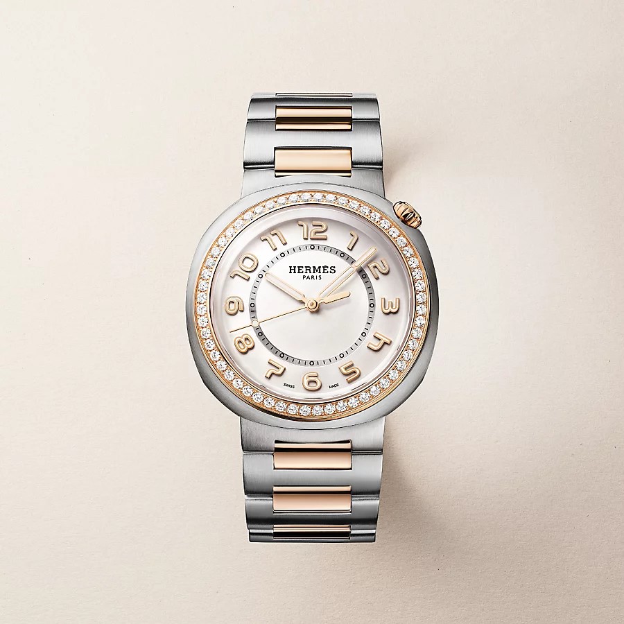 image HERMÈS CUT WATCH, LARGE MODEL, 36 MM