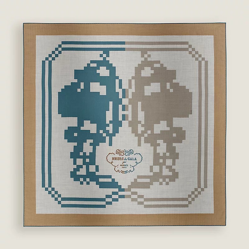 Image of Brides de Gala Pixel scarf 100