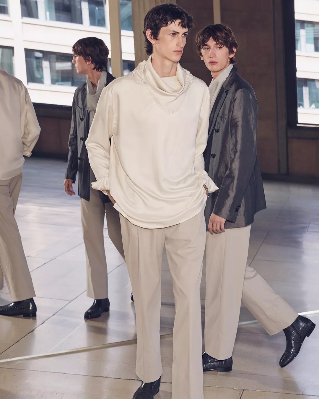 Image of a look from the Men's Spring Summer 2026 show