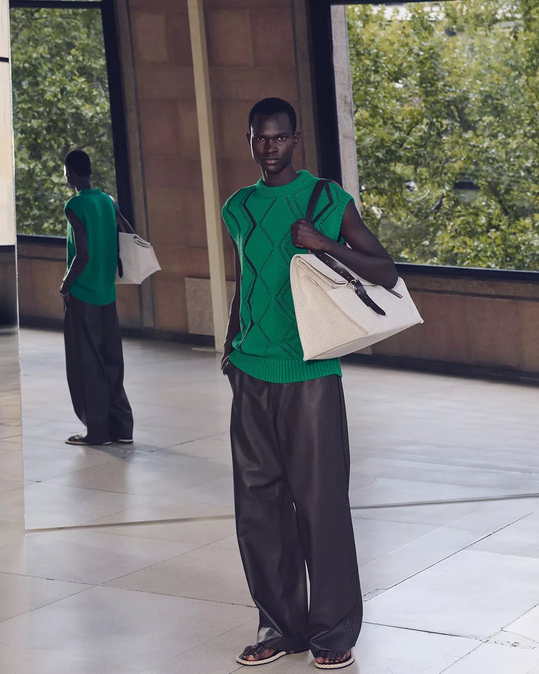 Image of a look from the Men's Spring Summer 2026 show