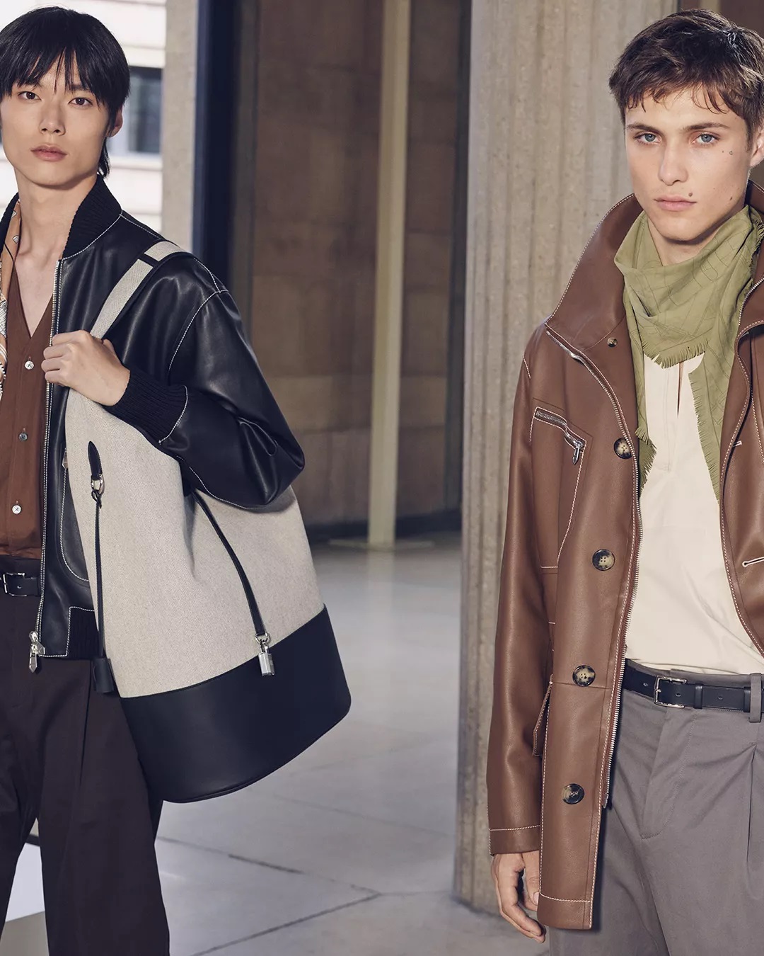 Image of a look from the Men's Spring Summer 2026 show