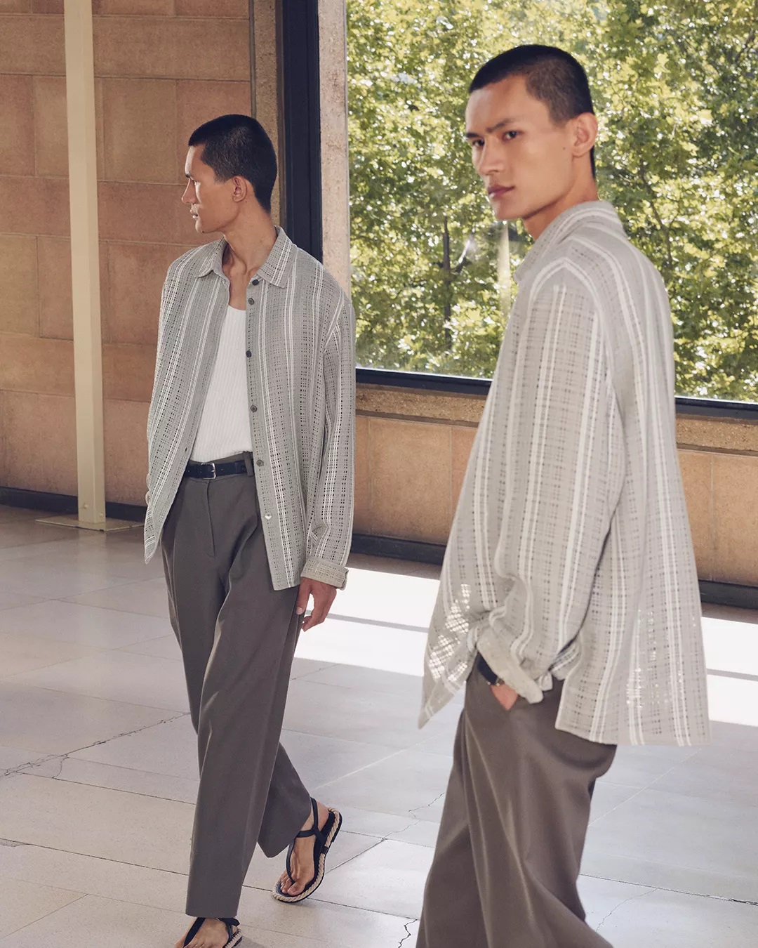 Image of a look from the Men's Spring Summer 2026 show