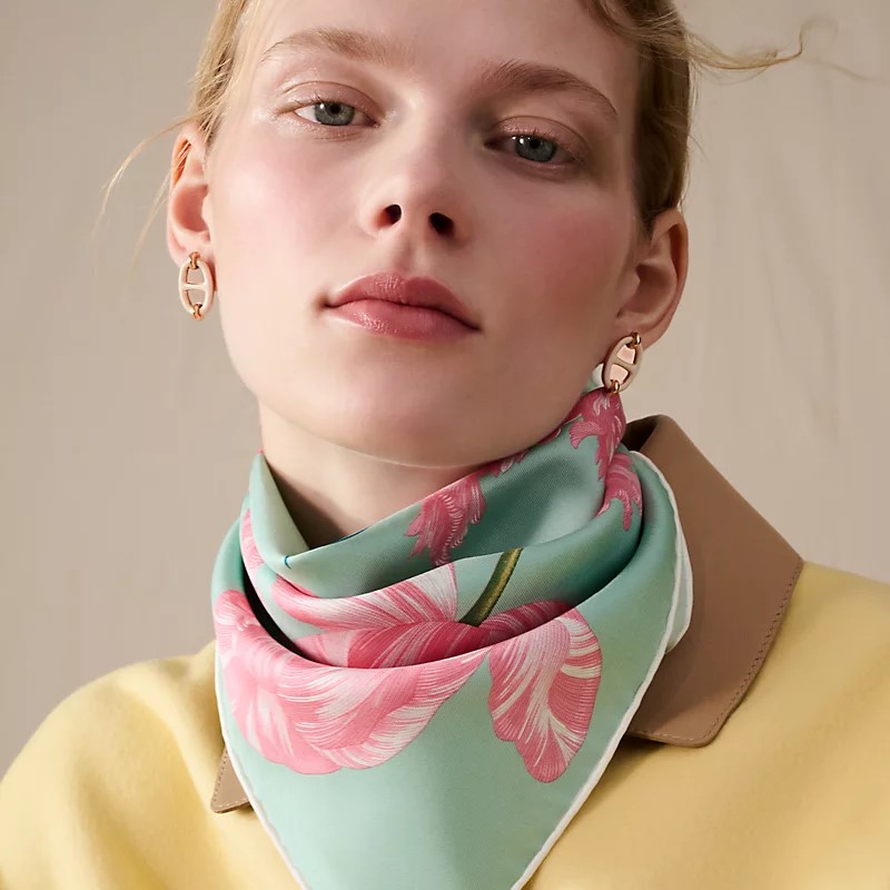 Image of Tulipomanie Detail scarf 45