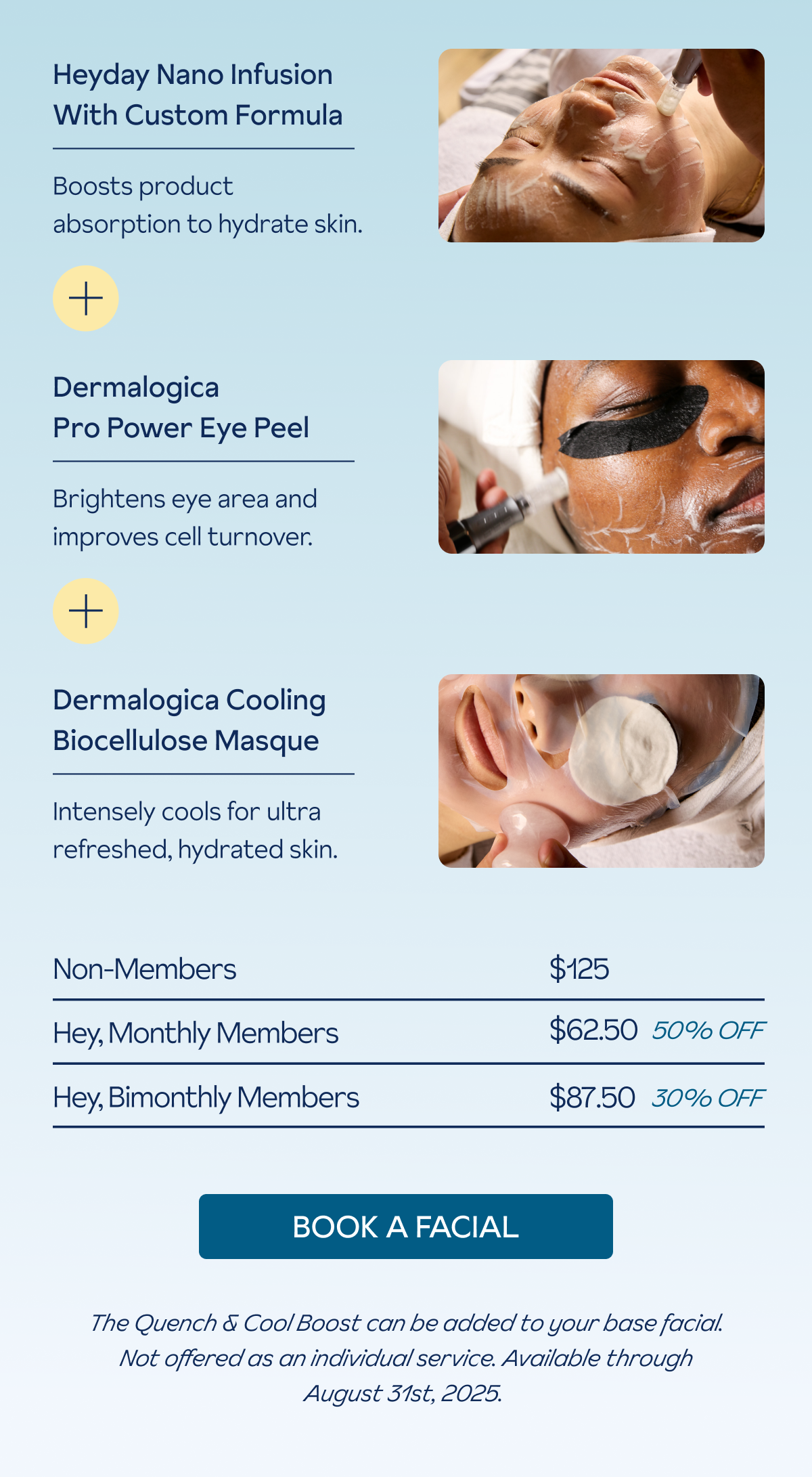 Book A Facial