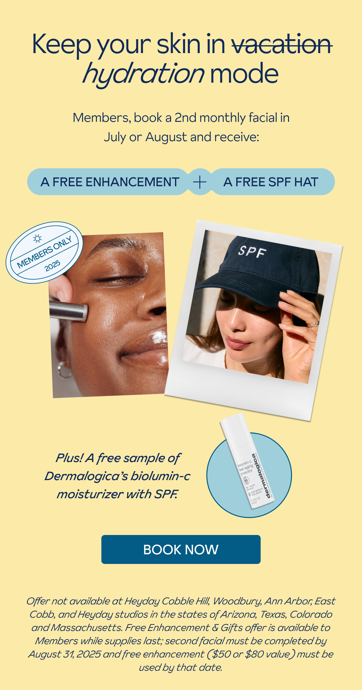 Book A Facial