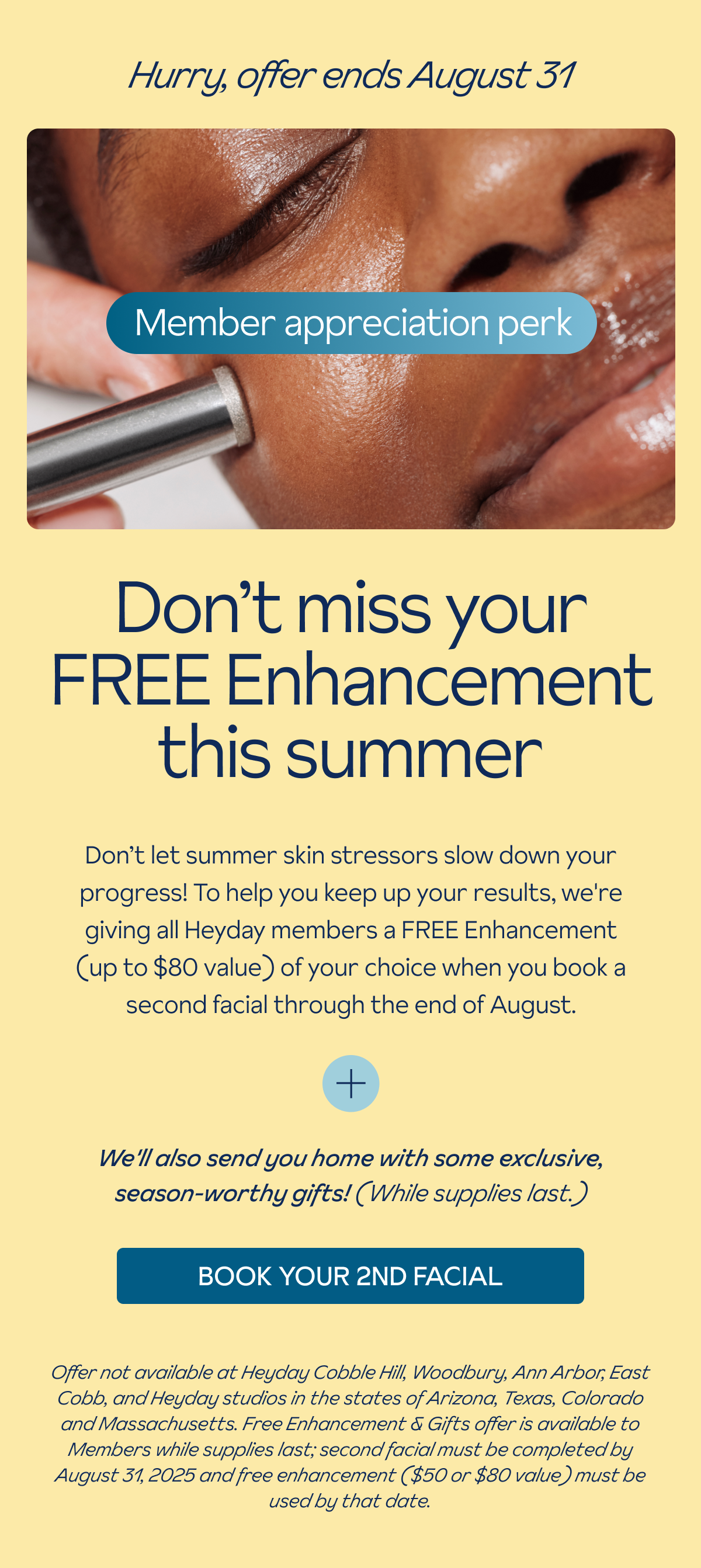 Book A Facial