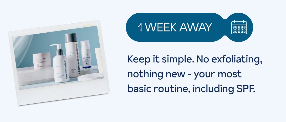1 Week Away: Keep it Simple. READ MORE