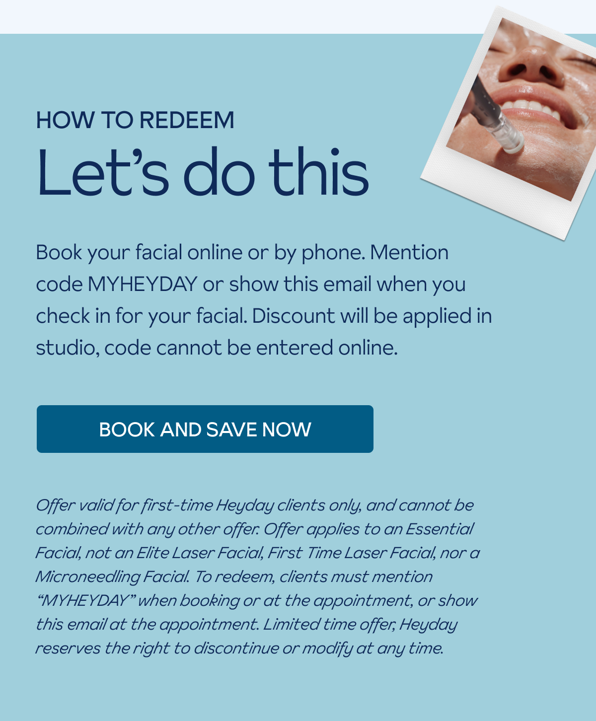 How to Redeem Offer