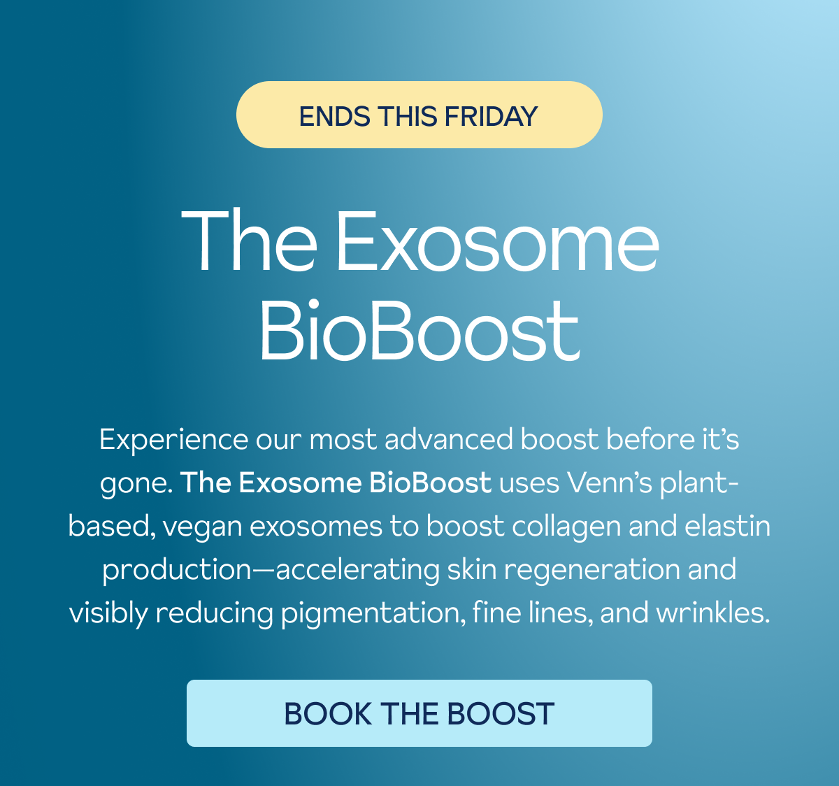 ENDS FRIDAY: Exosome BioBoost