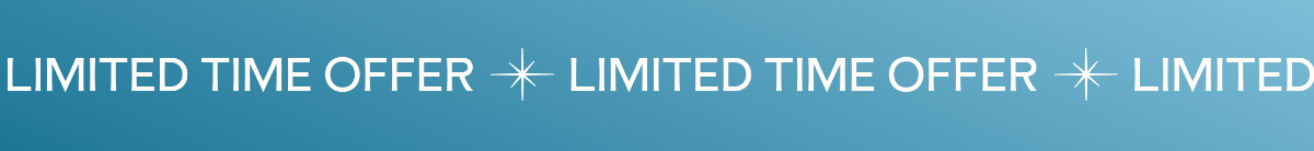 Limited time offer