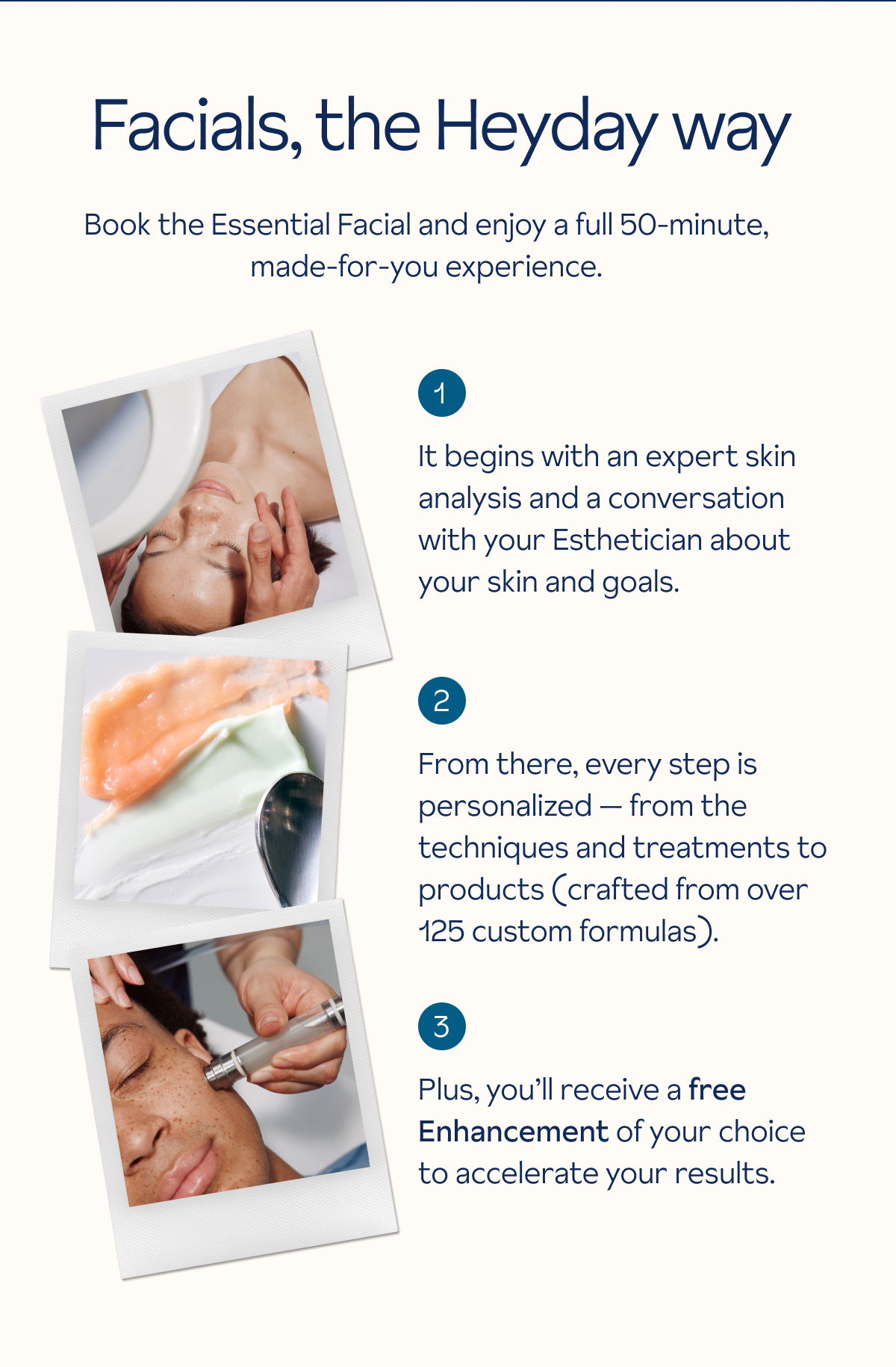 About The Heyday Facial