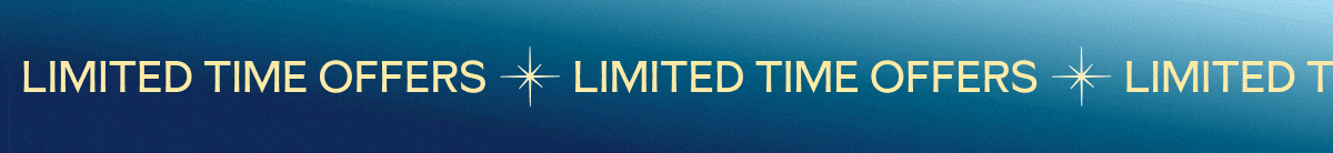 Limited time offer
