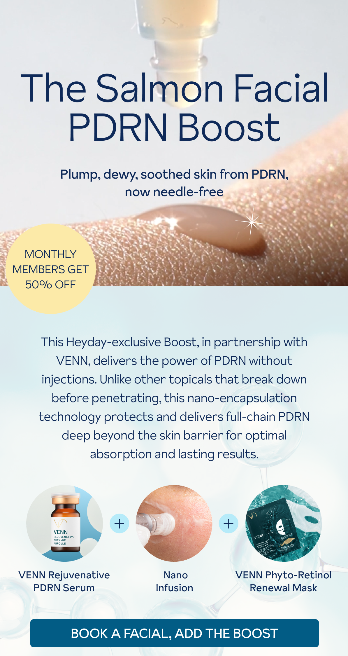 Salmon Facial PDRN Boost