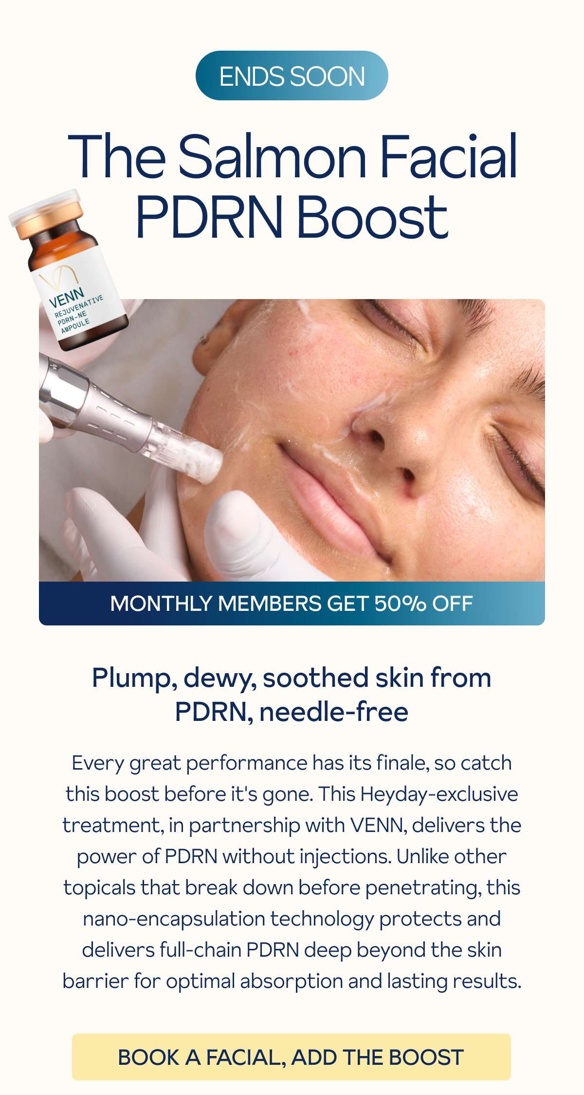 Salmon Facial PDRN Boost