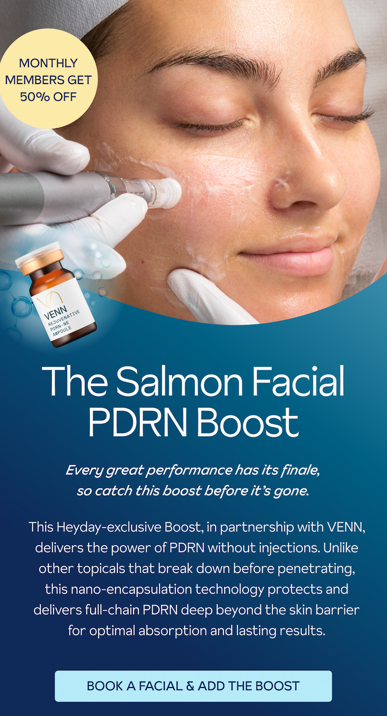 Book a Facial & the Boost