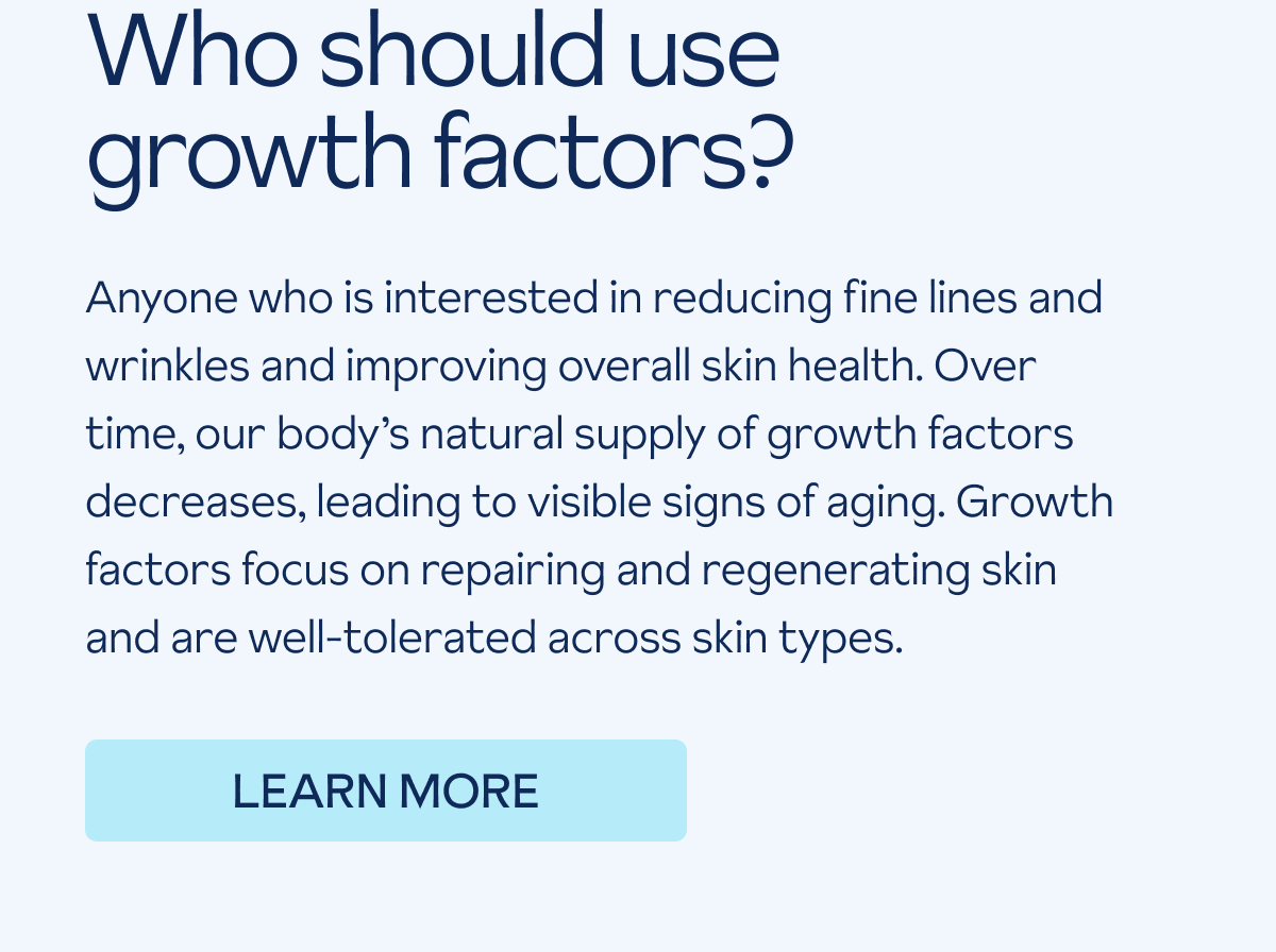 Learn more about Growth Factors