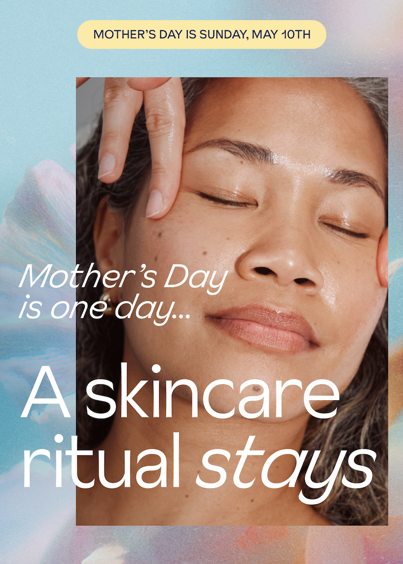 Mother's Day is May 10th - gift a facial