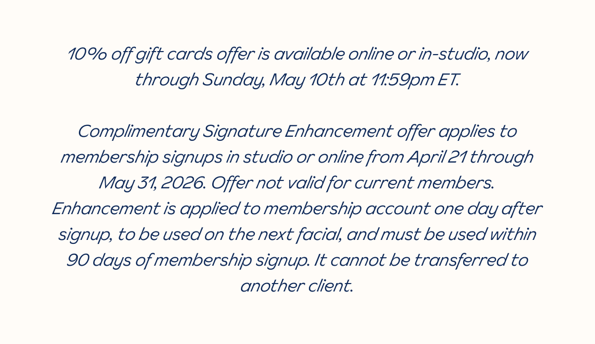 Offer disclaimers