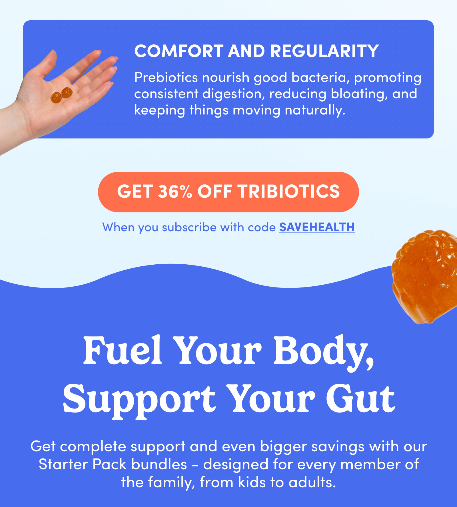Fuel your body, support your gut.