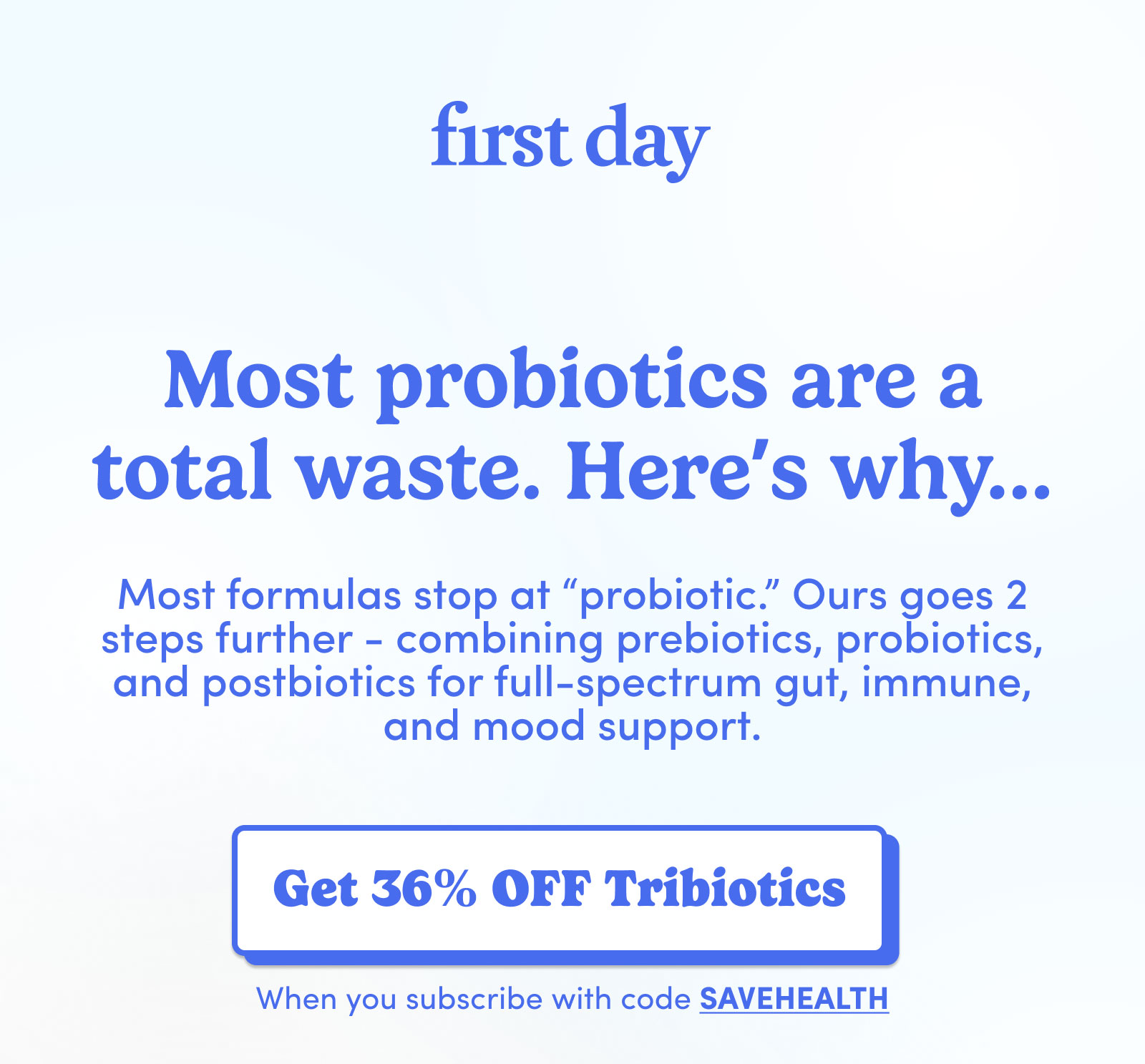 Most probiotics are a total waste...
