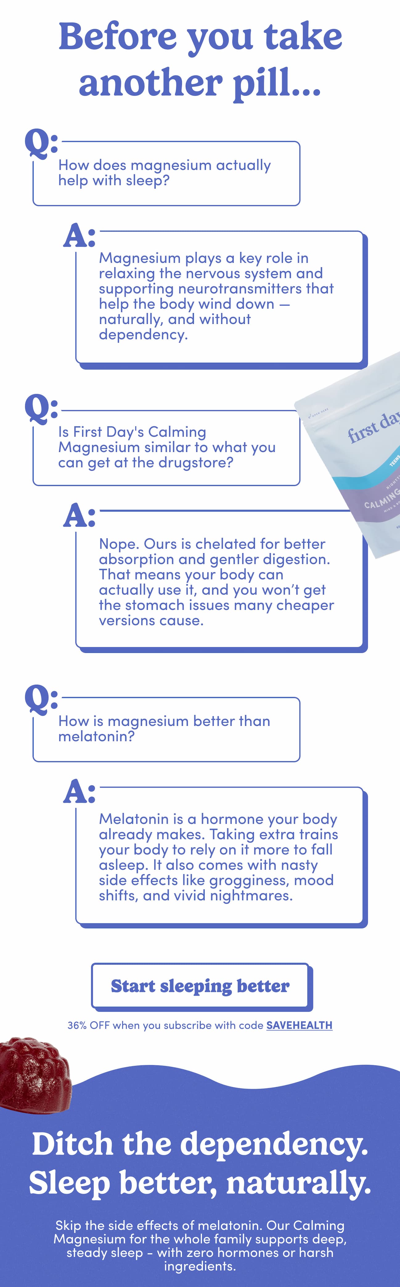 Before you take another pill...