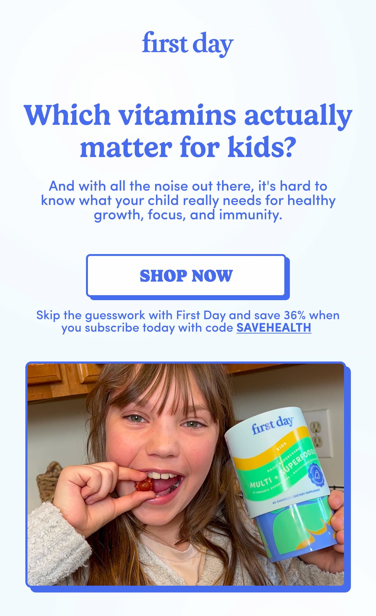 Which vitamins actually matter for kids?