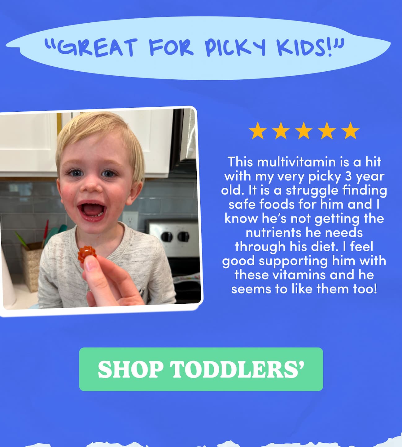 "Great for picky kids!"