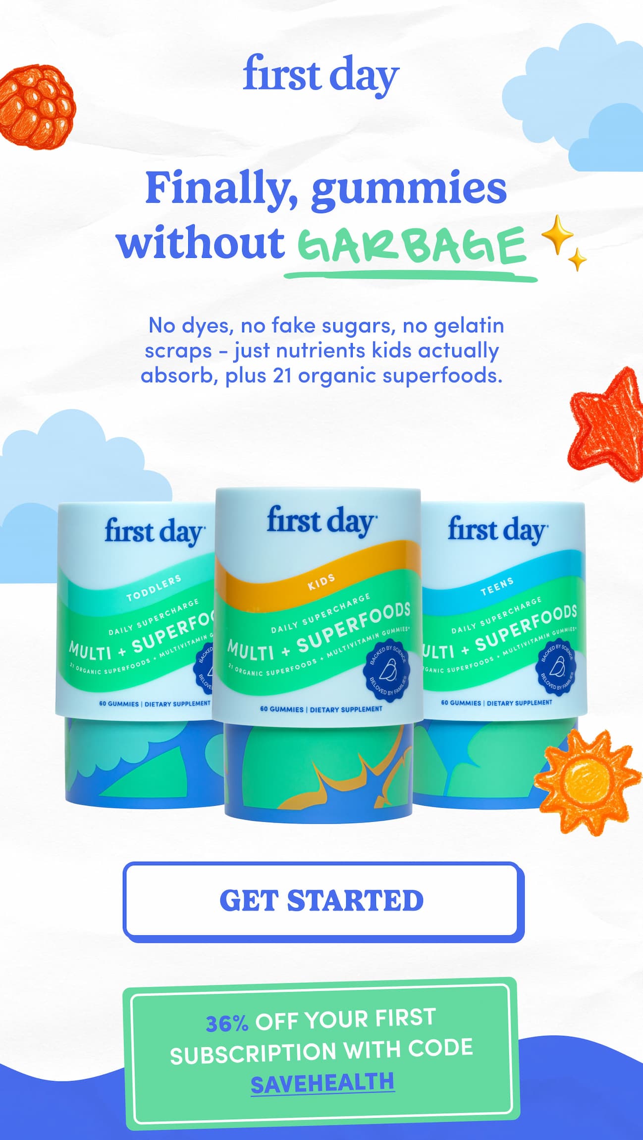 Finally, gummies without garbage!