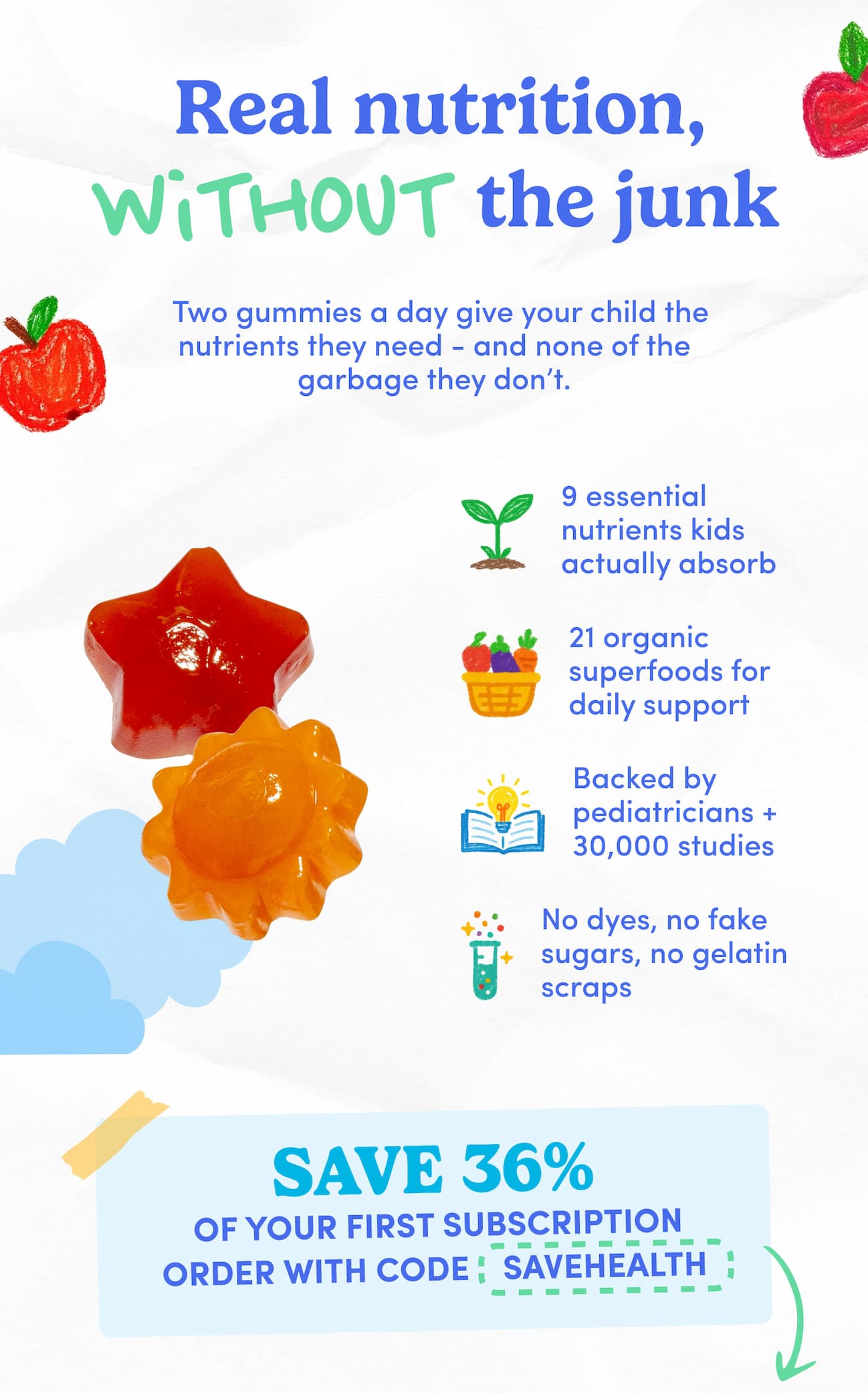 Real nutrition, without the junk
