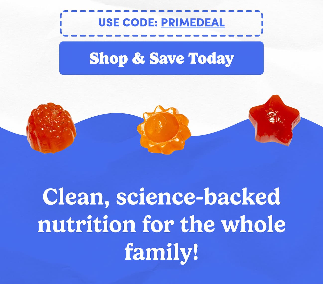Clean, science-backed nutrition for the whole family.