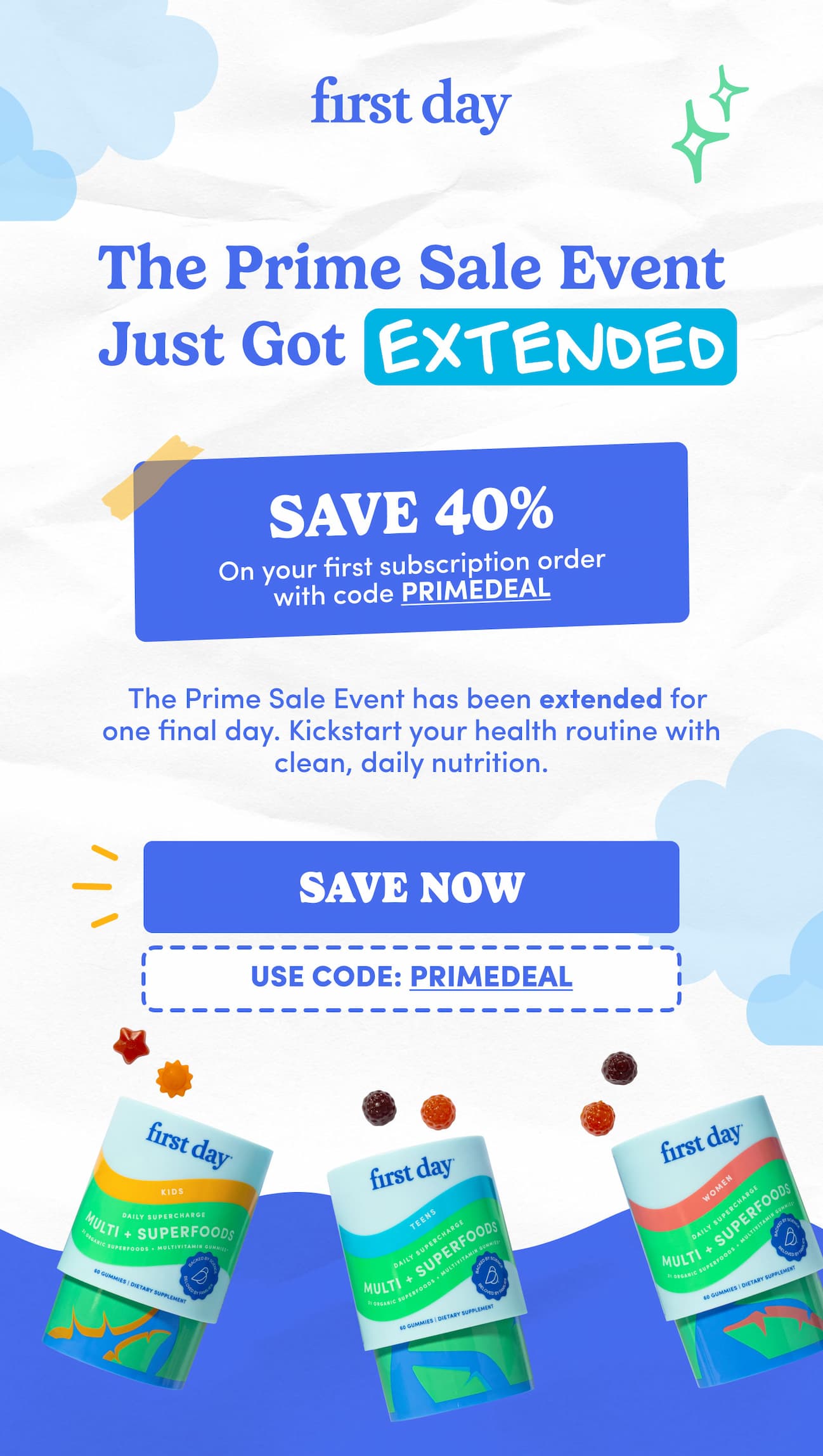 The Prime Sale Event Just Got Extended