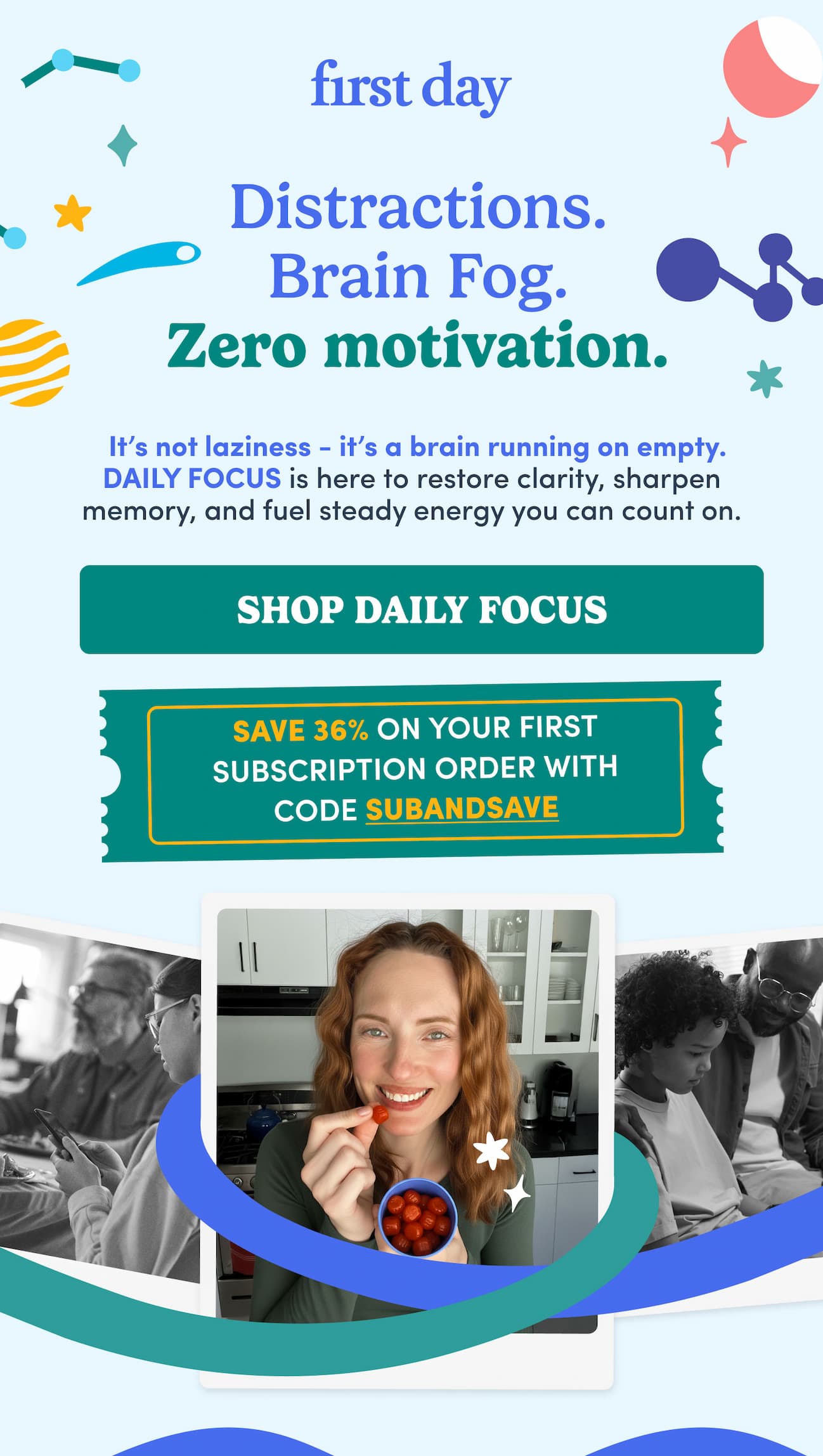 Distractions. Brain fog. Zero motivation.