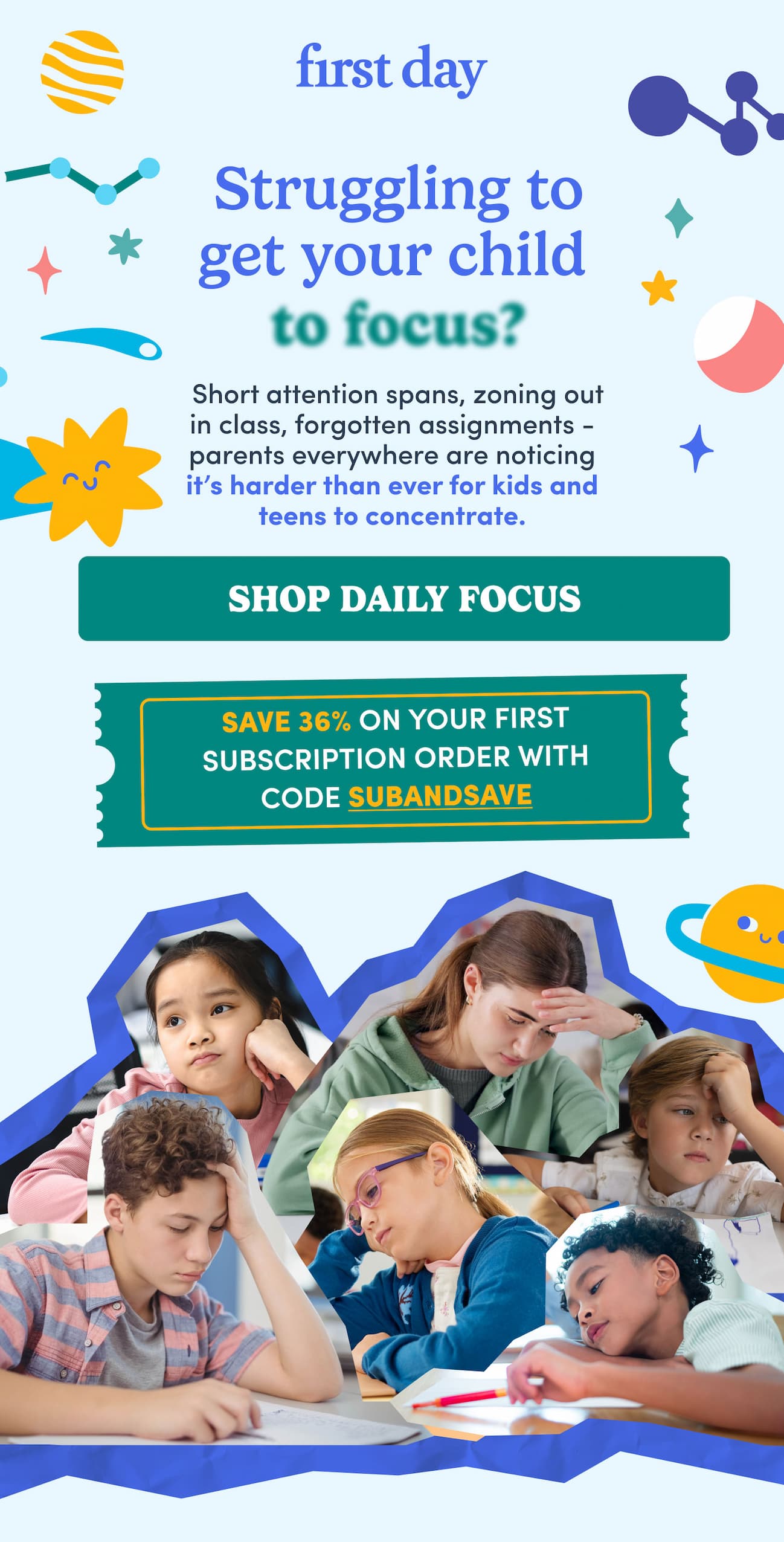 Struggling to get your child to focus?