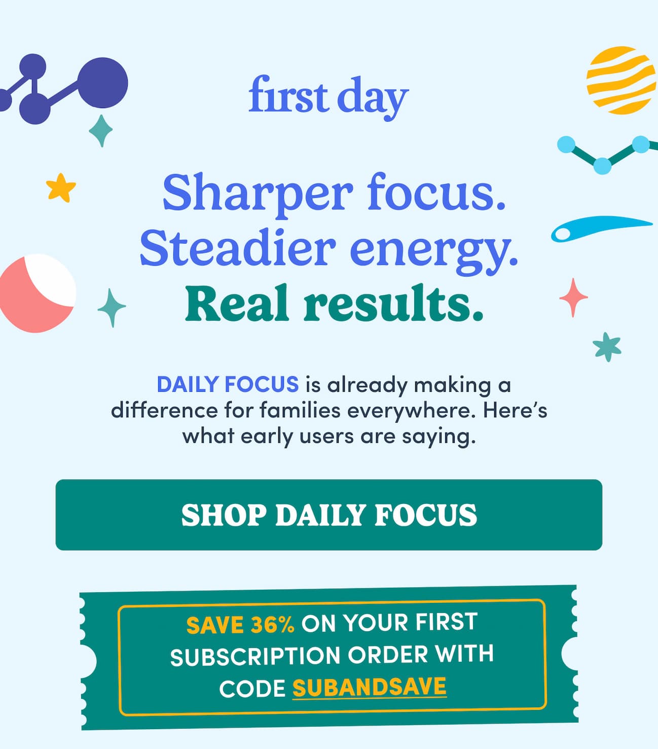 Sharper focus. Steadier energy. Real results.