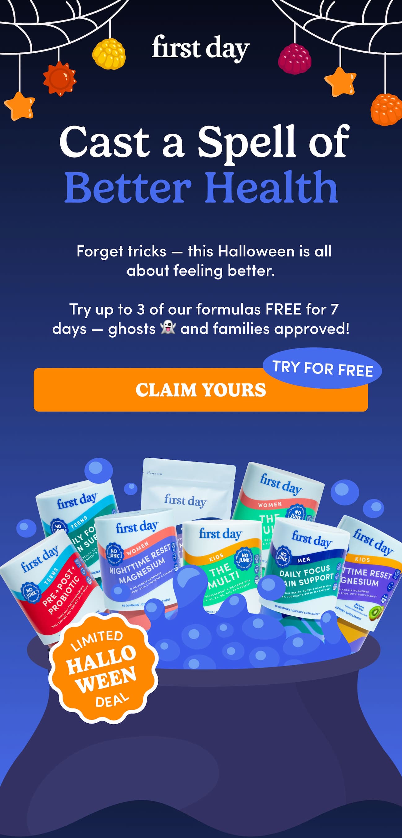 Cast a spell of better health!