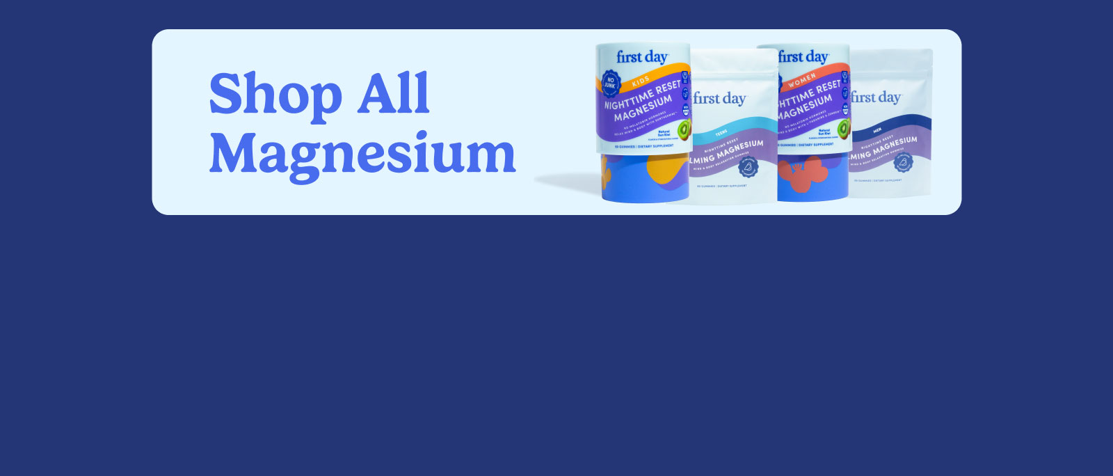 Shop all magnesium
