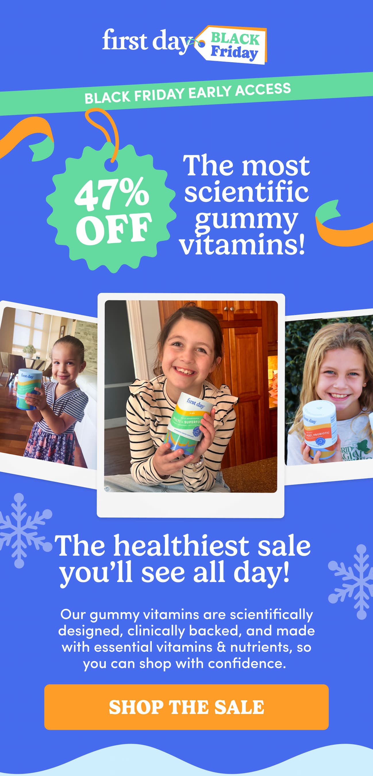 47% OFF the most scientific gummy vitamins!