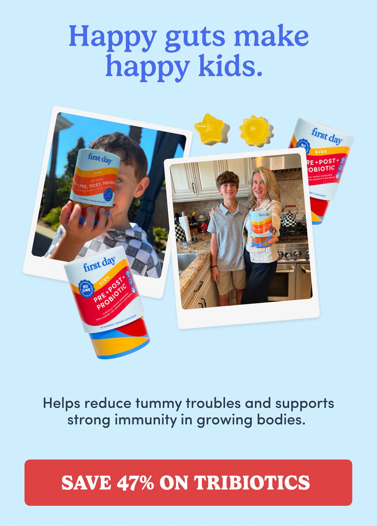 Save 47% on Tribiotics