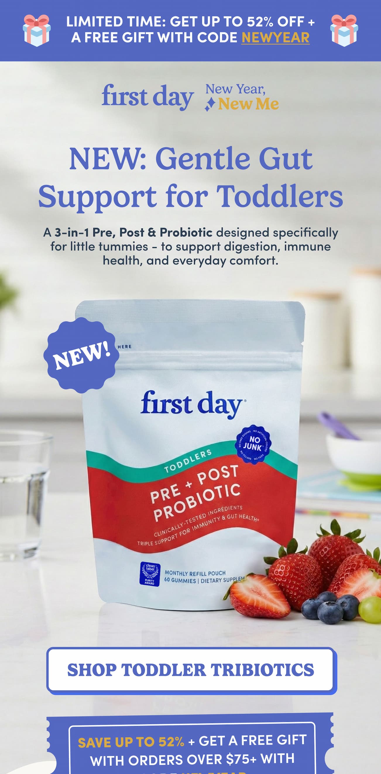 NEW: Gentle Gut Support for Toddlers