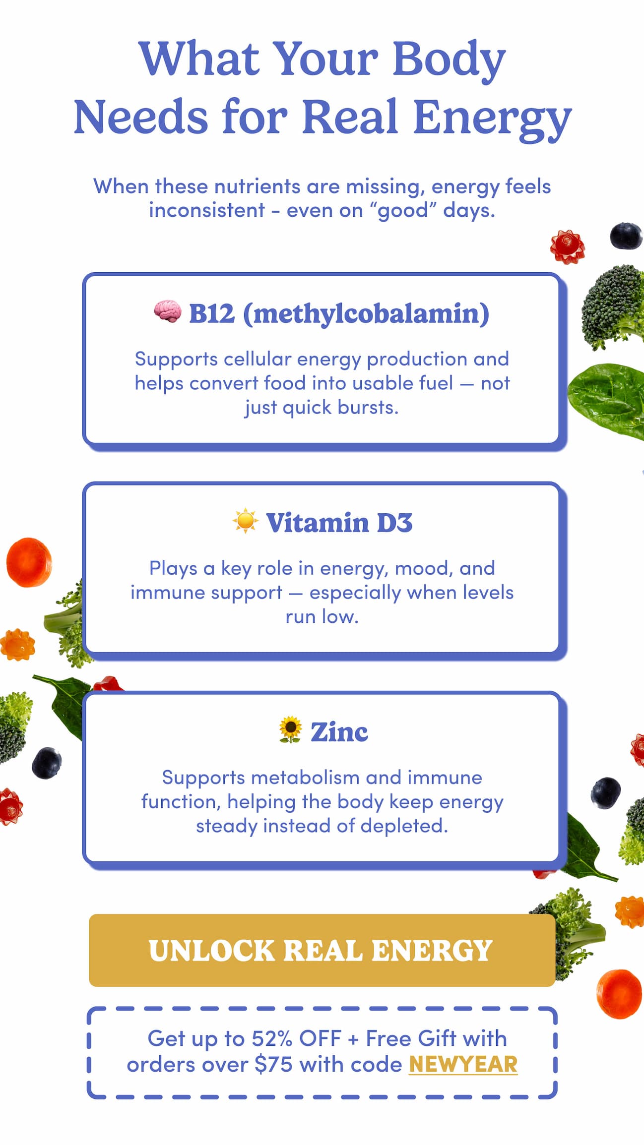 What Your Body Needs for Real Energy