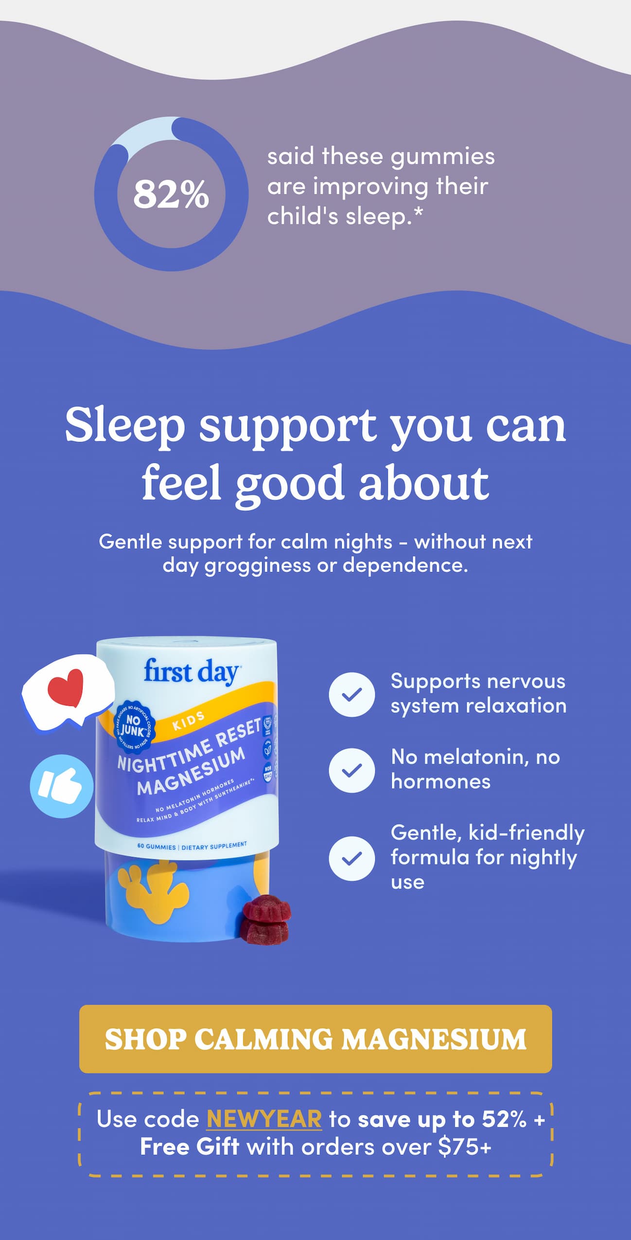 Sleep support you can feel good about