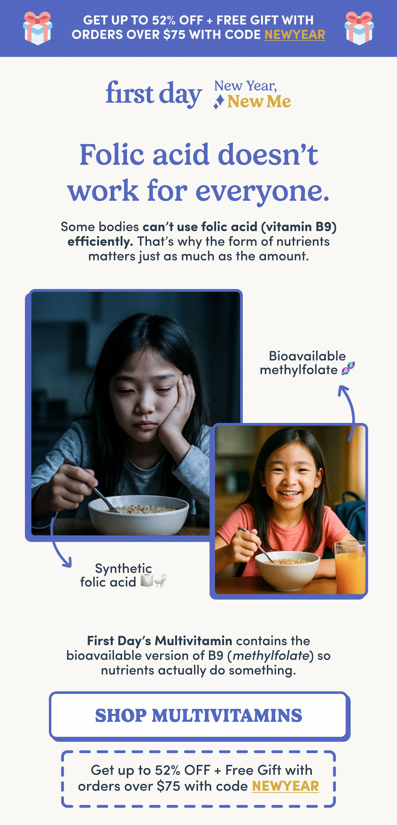 Folic acid doesn’t work for everyone.