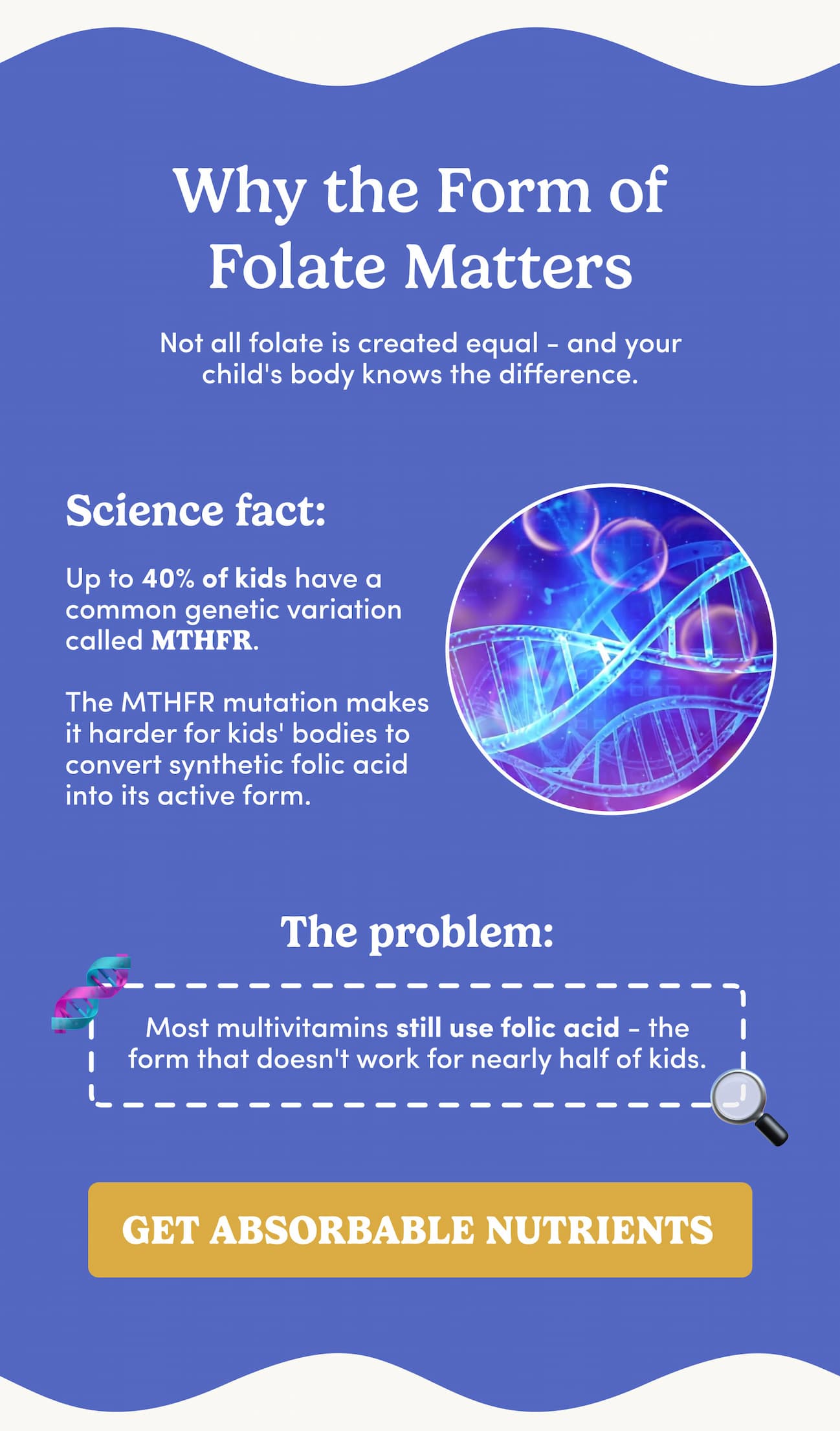 Why the Form of Folate Matters